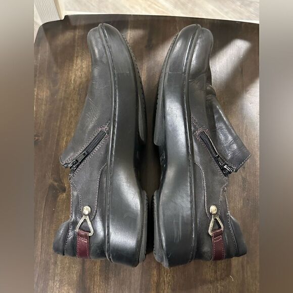 Naot  Mules Clogs Leather Black euro 41 / 10 - Picture 3 of 7